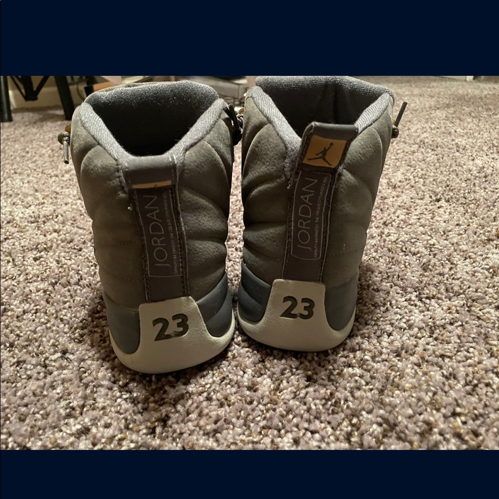Wolf Grey Jordan 12s